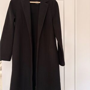 Zara Classic Black Trench Coat